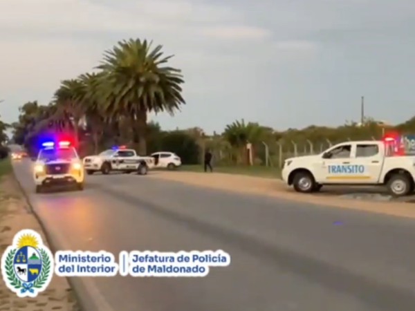 Operativo en San Carlos y La Barra dejó una persona detenida, vehículos incautados y uno recuperado