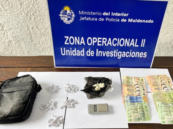 condenada, cocaina, atentado contra policias