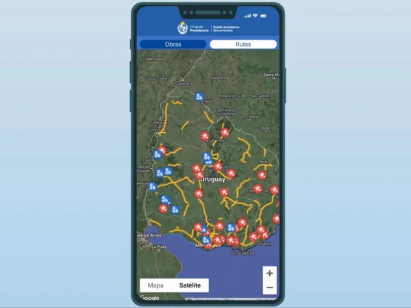 UyMap: una aplicación que permite acceder a información sobre obras y servicios