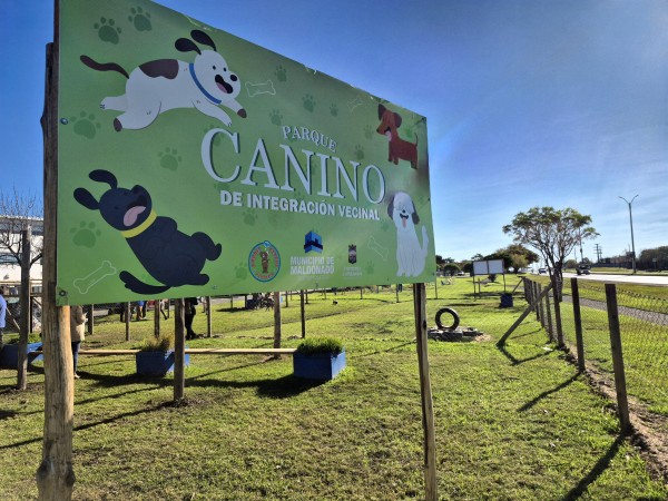 Inauguraron primer parque canino de Maldonado