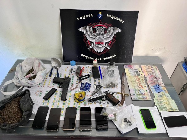 Cayó un tercer implicado en operación antidrogas en Piriápolis