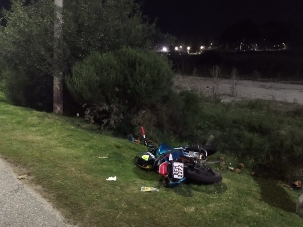 Conductor de moto infartó y murió