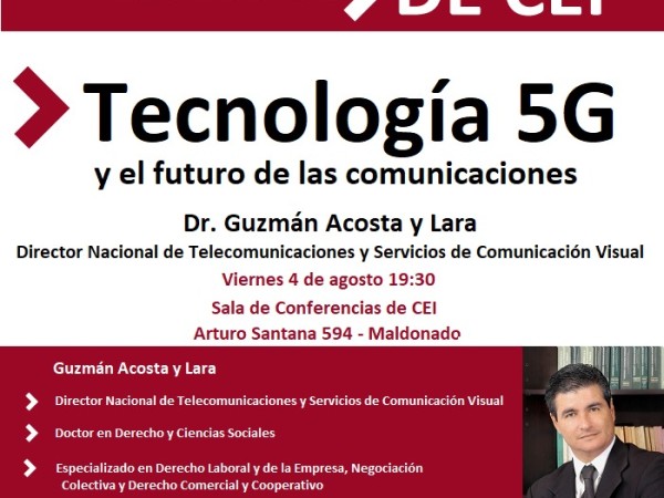 El centro CEI brindará una charla sobre tecnología 5G
