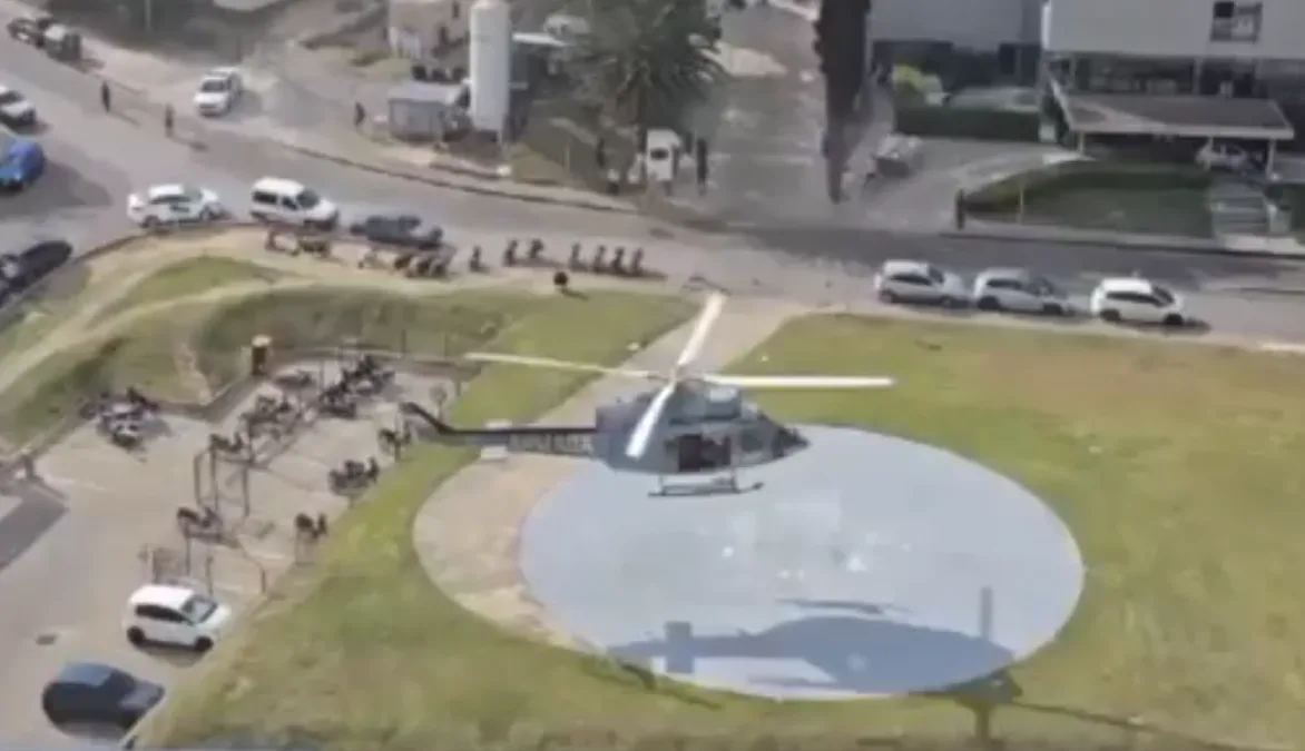 Realizan evacuación...