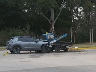 Choque entre un cami...