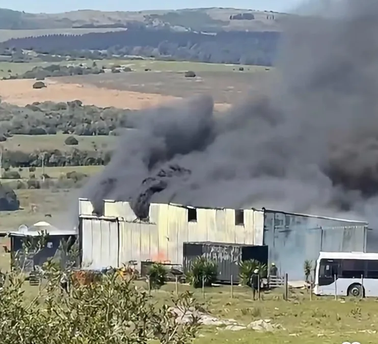 Incendio consumió po...