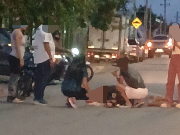 Motociclista resultó...