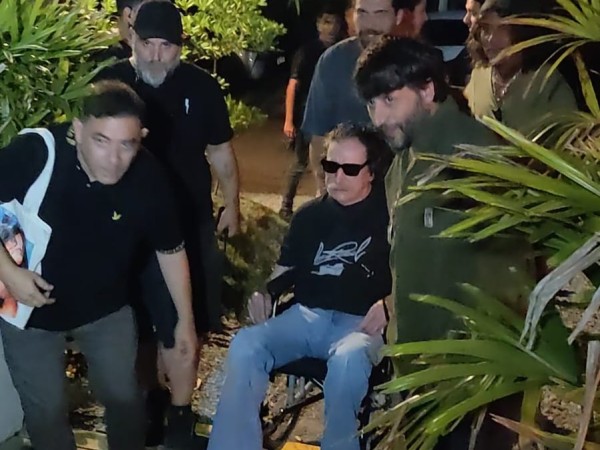 Charly García estuvo...