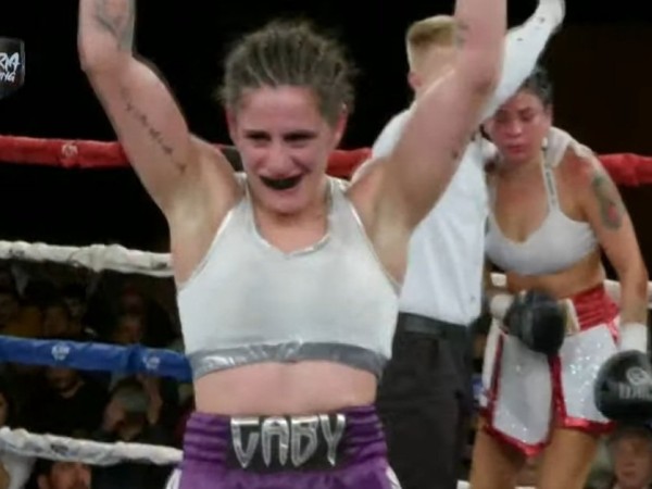 Bouvier ganó su pelea por nocaut en espectacular velada boxística en Enjoy Punta del Este