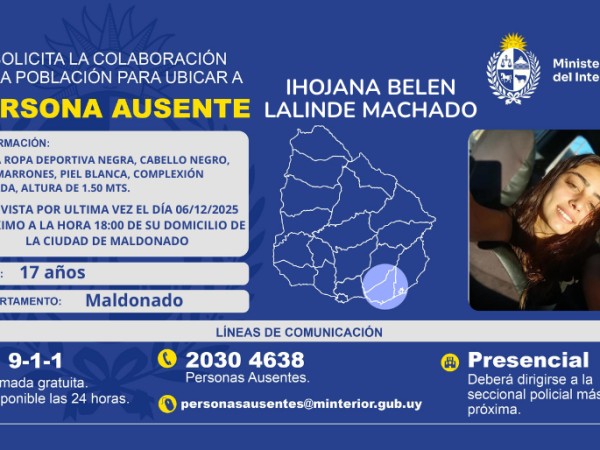 Joven de 17 años fal...