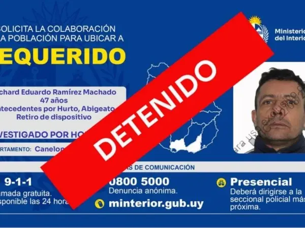 Fue detenido uno de...