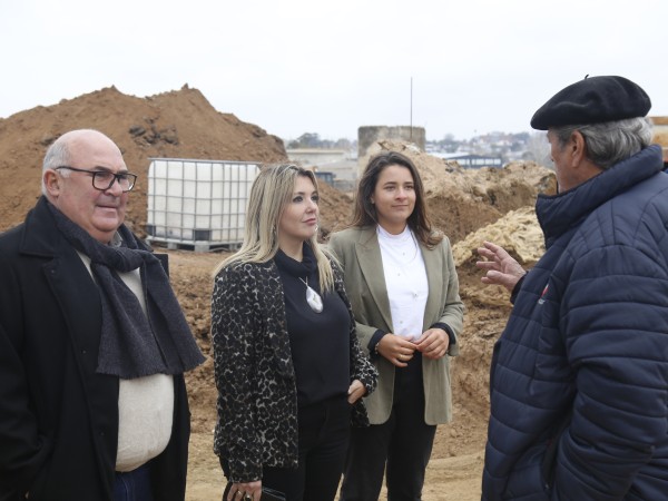 Ripoll visitó Maldonado y quedó sorprendida con la inversión realizada por la actual gestión