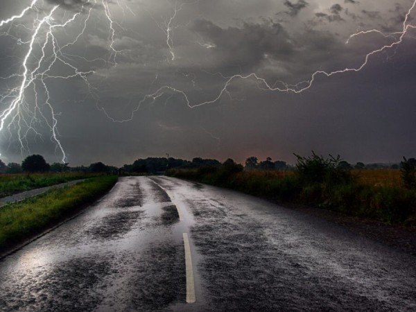 Inumet emitió alerta por tormentas severas en todo el país desde la tarde del domingo