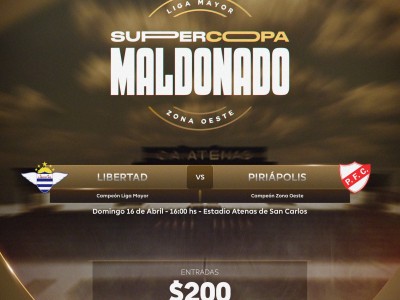 Se juega la final de la Supercopa Maldonado