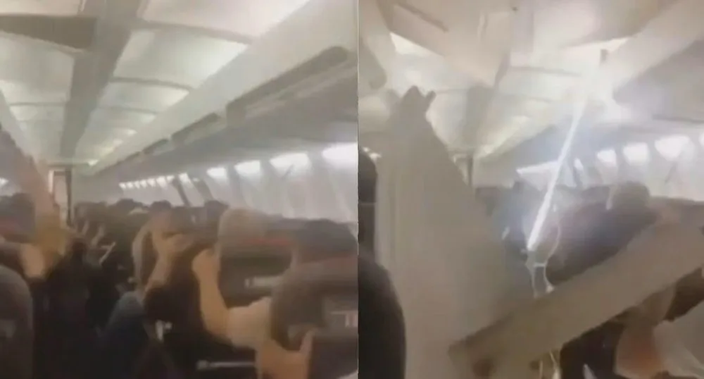 Pánico en un Boeing...