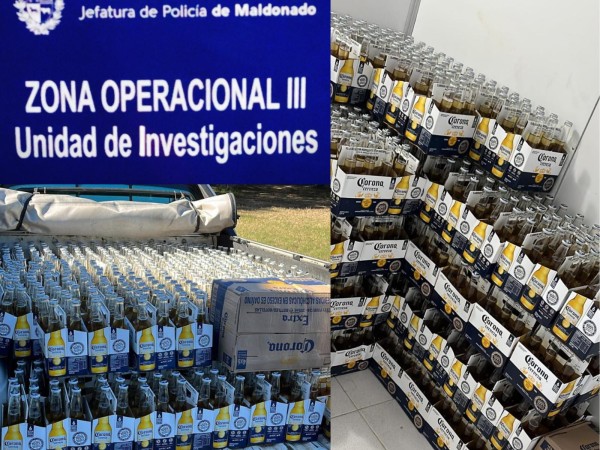 Incautaron más de medio millón de pesos y 700 botellas de cerveza; hay dos personas condenadas