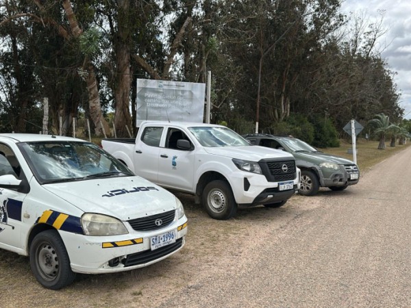 Incautaron cinco veh...