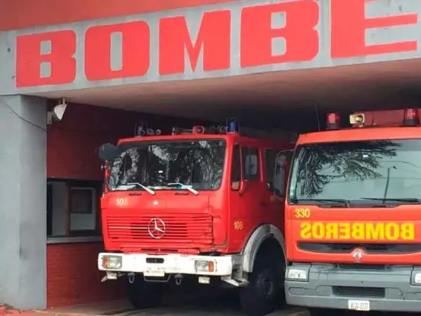 Incendio en gimnasio...