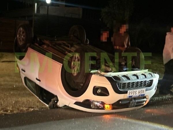 Espectacular vuelco...