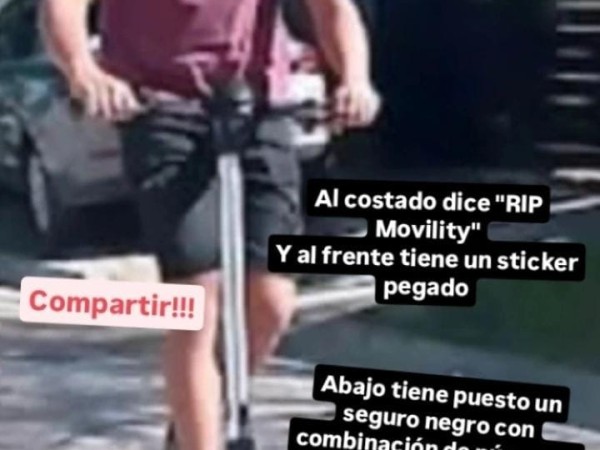 Dos motociclistas encapuchados le robaron el monopatín eléctrico a un joven a plena luz del día