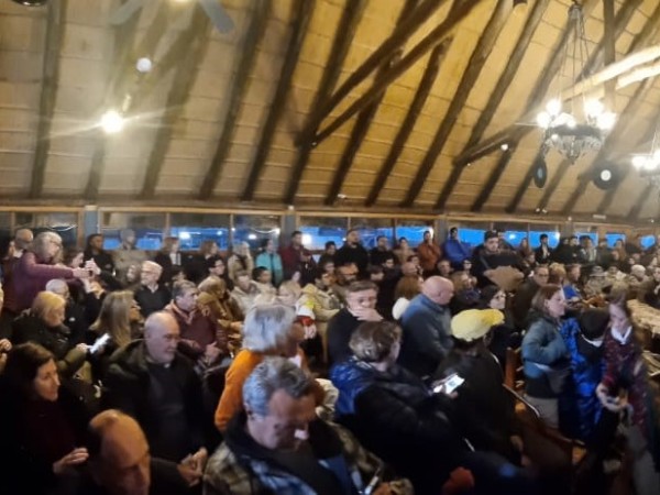 Gran convocatoria en rechazo al proyecto de construcción en Punta Ballena