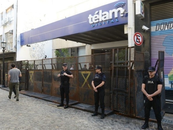 Argentina: se concretó el cierre de la histórica agencia de noticias Télam