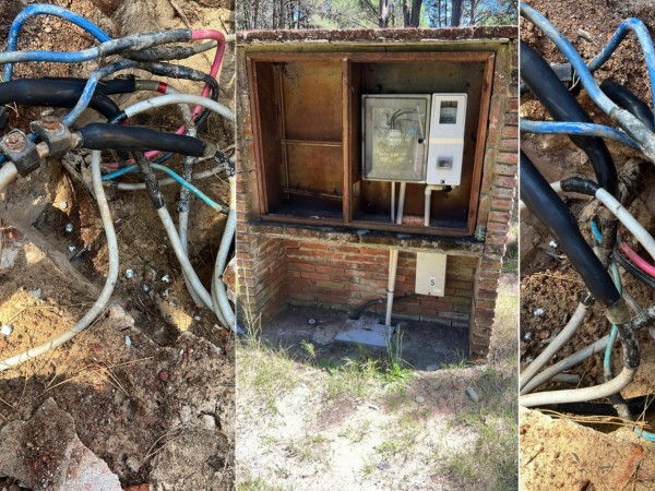 Vecinos de zona del Club del Lago reclaman instalación eléctrica “decente” por parte de UTE