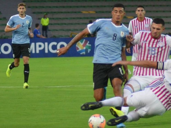 Cayó la Sub 23 de Uruguay en su debut ante Paraguay en el Preolímpico