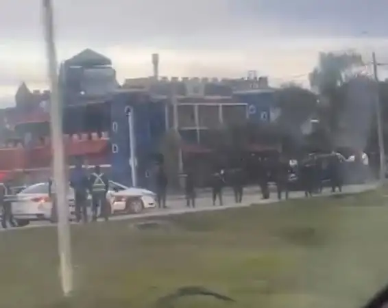 Conductora perdió el...