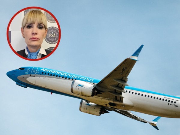 azafata, aerolíneas argentinas, bomba, amenaza, procesada