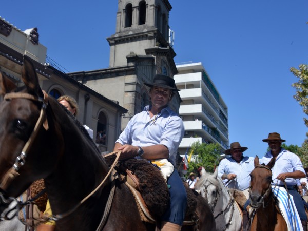 El expresidente Laca...