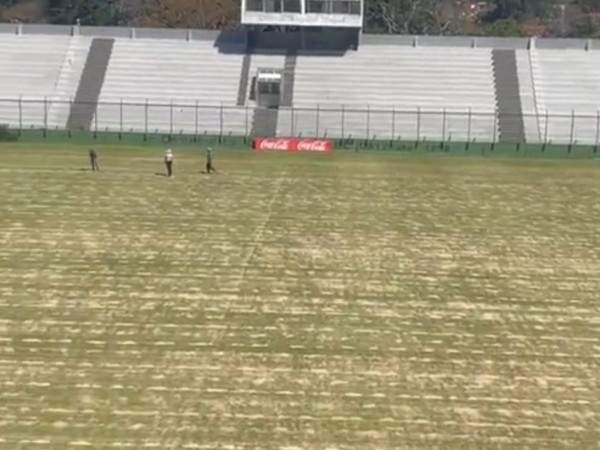 Un video de las obras en el estadio del campus difundido por periodista de FM GENTE generó polémica internacional sobre su estado