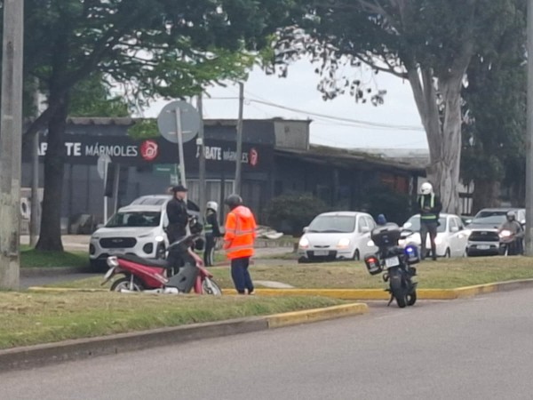 Choque entre dos mot...