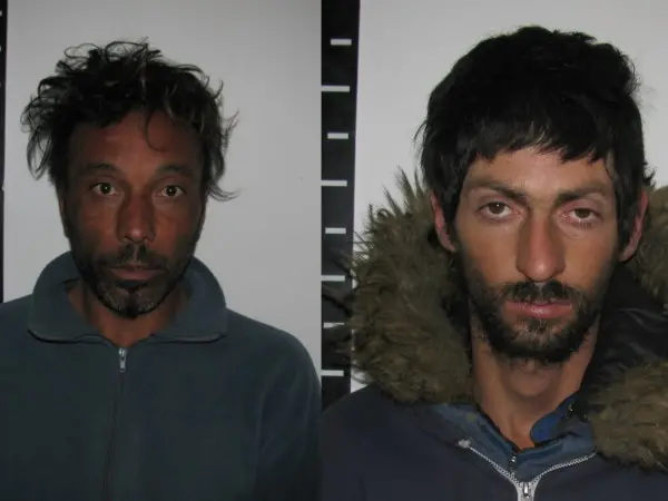 La policía los agarr...