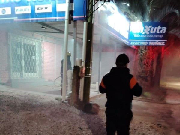 Pirómano incendió un...