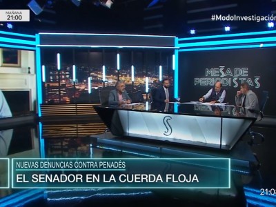 El programa Santo y Seña en canal 4 ganó la audiencia en su franja con el informe sobre acusaciones a Penadés