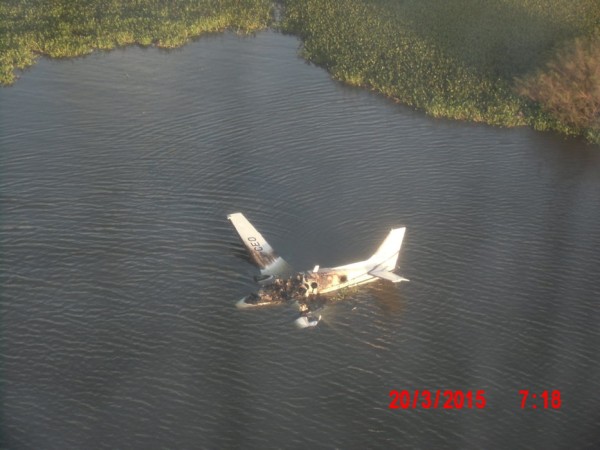 Laguna del Sauce, accidente aéreo,  Jorge barrera, fallecidos, avión