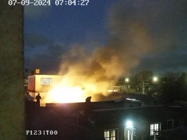 Incendio en casa abandonada de Maldonado Nuevo