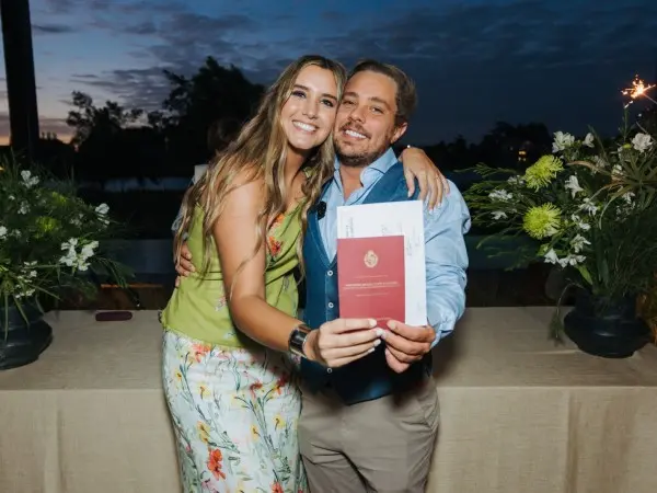 Dieron el sí: la hija del recordado Daniel Branáa se casó con Bruno Delisa