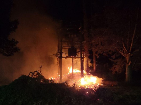 Incendio en barrio d...