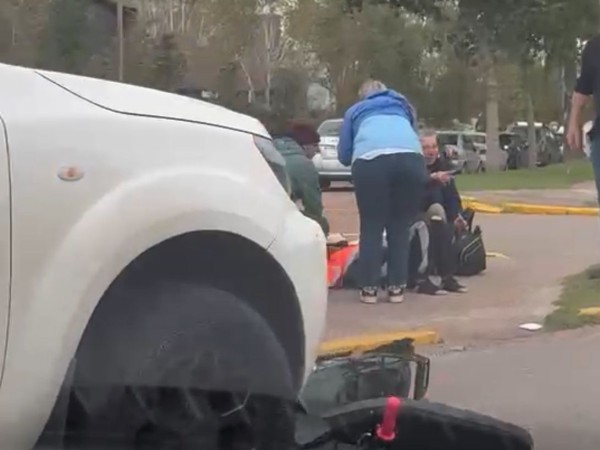 Motociclista lesiona...