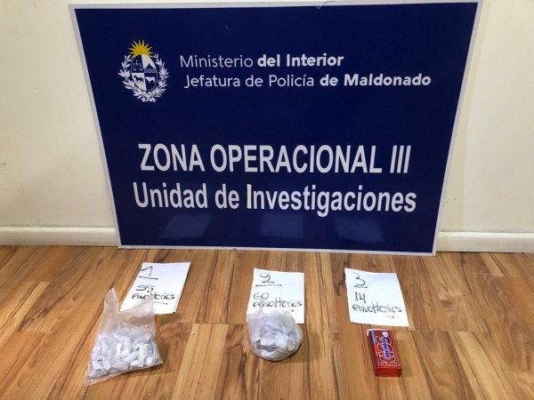 Operativo de control en San Carlos dejó como saldo un hombre imputado y una mujer emplazada