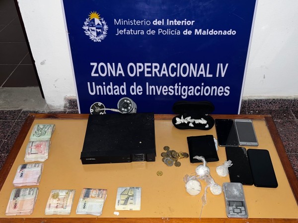 Policía desbarató organización que vendía drogas en casas del Balneario Buenos Aires
