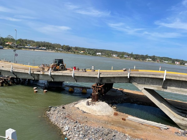 Antía apuntó al Sunca luego que trabajadores impidieran descarga de hormigón en puente de La Barra