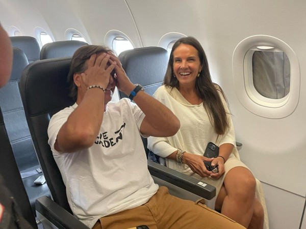 PICA!!! Lacalle Pou comenzó su descanso viajando a Río de Janeiro junto a su novel pareja
