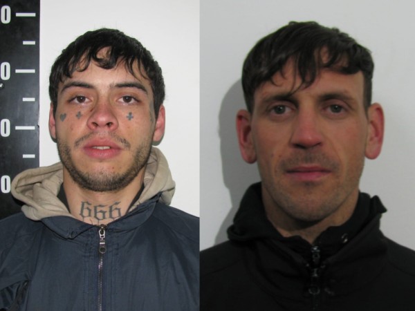 Dos hombres rapiñaron un comercio a plena luz del día: uno fue detenido en un taxi y el otro al intentar huir por los techos de una escuela