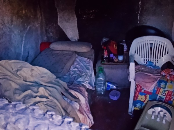 Desalojaron una casa...