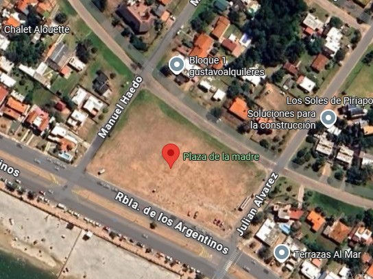 Antía explicó porqué la Intendencia pretende vender Plaza de la Madre en Piriápolis