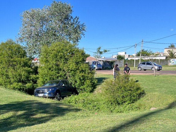 Una mujer argentina que terminó con su auto en la cañada Aparicio se negó a la espirometría