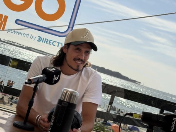 Edinson Cavani está en Punta del Este